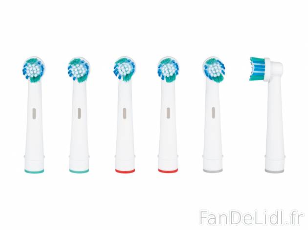 Brossettes de rechange pour brosse à dents électrique Nevadent, le prix 4.49 € ...