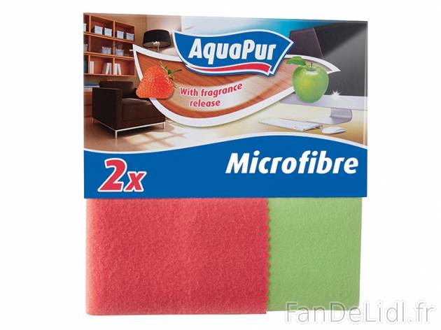 2 chiffons microfibres , prezzo 1.49 € per 2 pièces au choix 
- Au choix : non ...