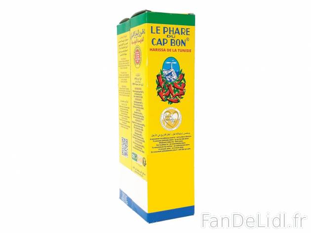 Le Phare du Cap Bon harissa , le prix 1.15 €  
-  Le lot de 2