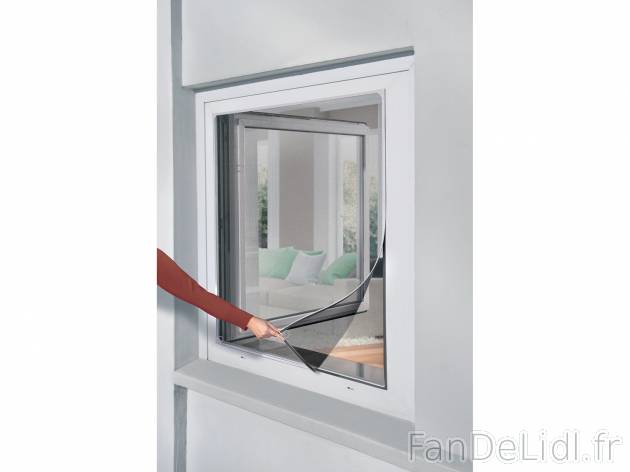 Moustiquaire magnétique pour fenêtre , le prix 12.99 &#8364; 
- Env. 110 x ...