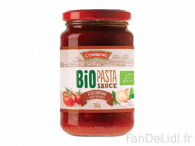 Sauce tomate bio , prezzo 1.69 € per 350 g au choix, 1 kg = 4,83 € EUR. 
- ...