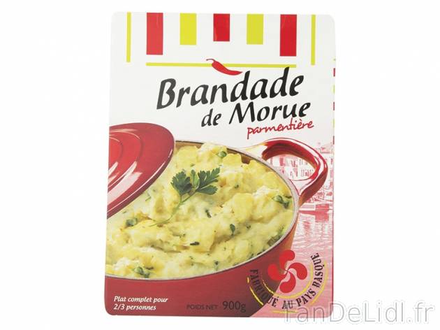 Brandade de morue parmentière , prezzo 4.59 &#8364; per 900 g, 1 kg = 5,10 ...