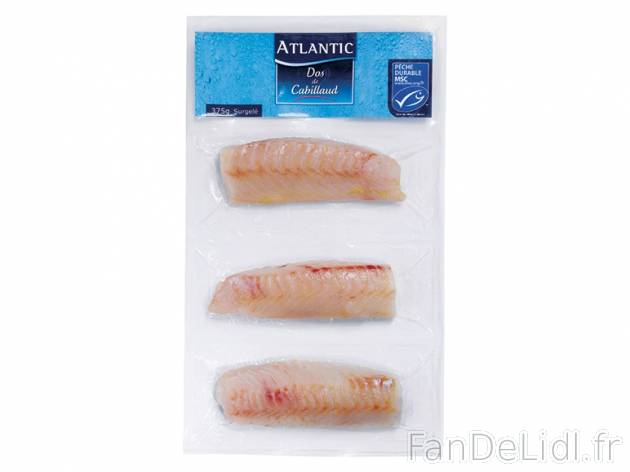 3 dos de cabillaud , prezzo 4.49 &#8364; per 375 g, 1 kg = 11,97 € EUR.