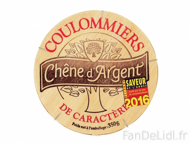 Coulommiers de caractère , prezzo 1.89 € per 350 g, 1 kg = 5,40 € EUR. 
- ...