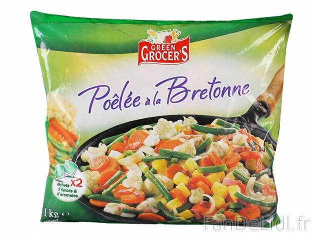 Poêlée à la bretonne , prezzo 2.19 € per Le sachet de 1 kg 
- Composée d&apos;haricots ...