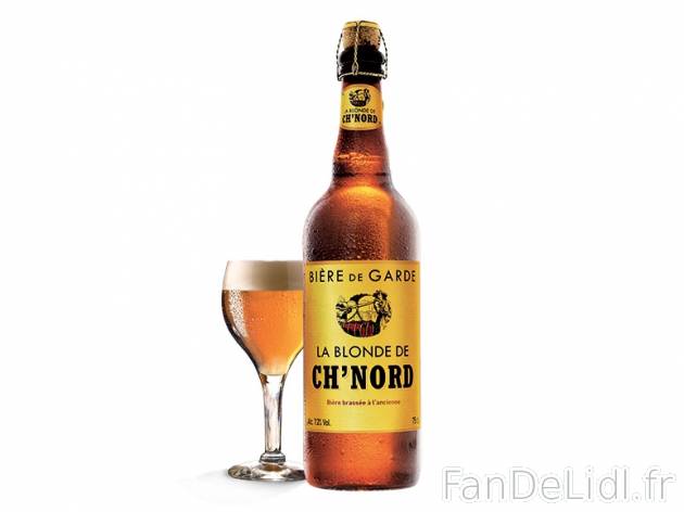 La blonde de Ch&apos;Nord , prezzo 1.99 € per 75 cl, 1 L = 2,65 € EUR. 
- ...