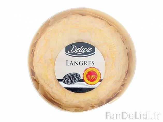 Langres AOP , prezzo 2.69 € per 180 g, 1 kg = 14,94 € EUR.