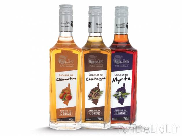 Liqueur , prezzo 7.99 € per 70 cl au choix, 1 L = 11,41 € EUR. 
- 18 % Vol. ...