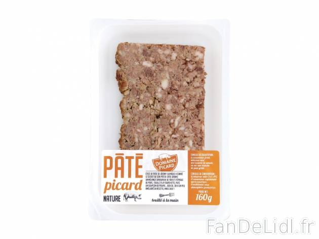 Pâté picard Muché ou Much’ail , prezzo 1.79 € per 160 g au choix, 1 kg ...