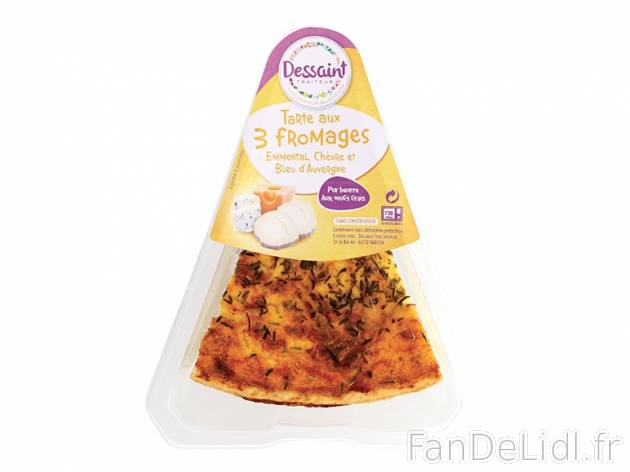 Tarte salée individuelle , prezzo 1.69 € per 180 g au choix, 1 kg = 9,39 € ...