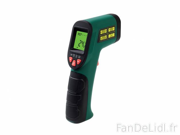 Thermomètre infrarouge , le prix 24.99 € 
- Pour prendre rapidement la température ...