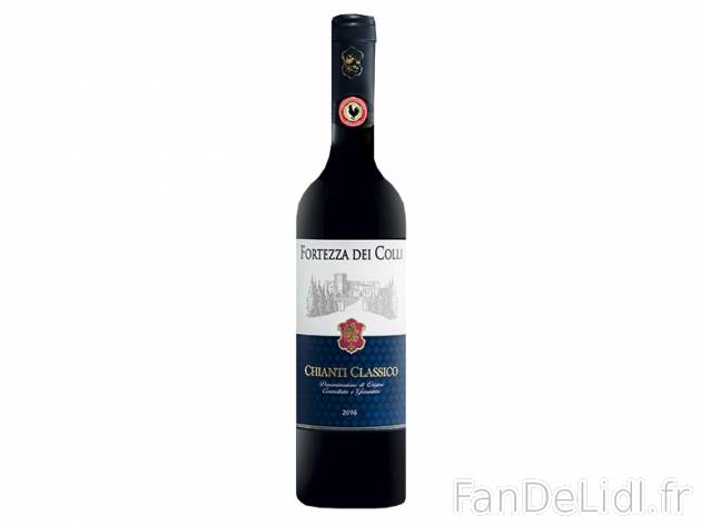 Chianti classico Fortezza Dei Colli 2014 DOCG , prezzo 4.49 &#8364; per 75 cl, ...