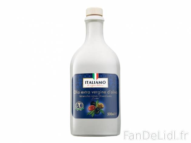 Huile d&apos;olive vierge extra , prezzo 4.99 € per 500 ml, 1 L = 9,98 € ...