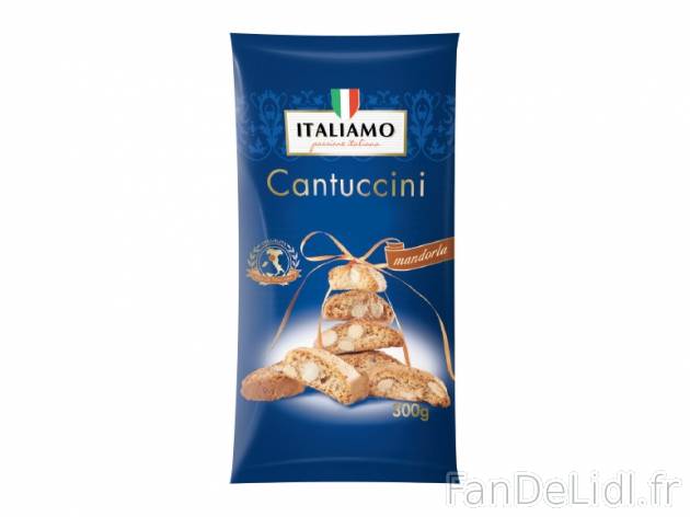 Cantuccini , prezzo 2.19 € per 300 g au choix, 1 kg = 7,30 € EUR. 
- Au choix ...