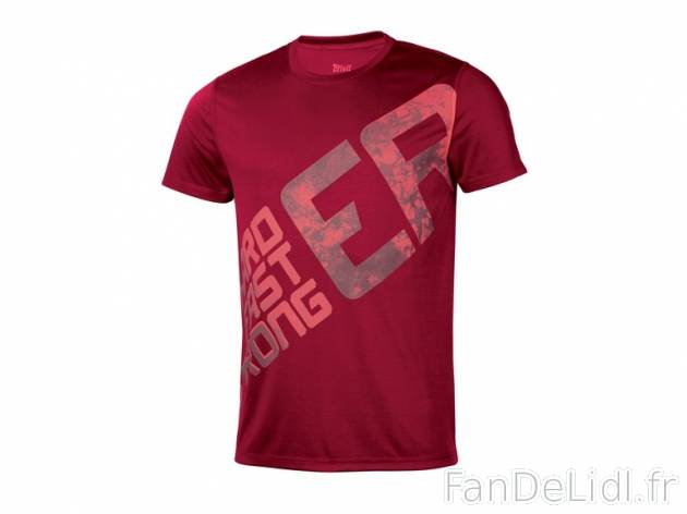 T-shirt de fitness homme , prezzo 5.99 € per L&apos;unité au choix 
- Ex. ...