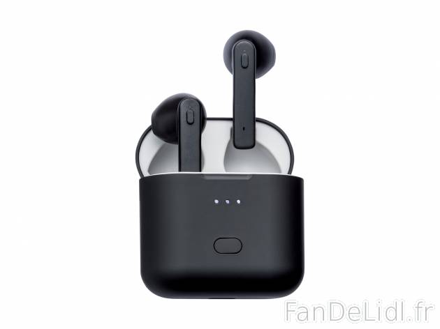 Écouteurs intra-auriculaires Bluetooth® avec boîte de , le prix 29.99 € 
- ...