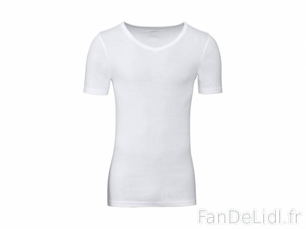 T-shirt en coton bio , le prix 3.99 € 
- 100 % coton Bio
- Du S au XL selon ...