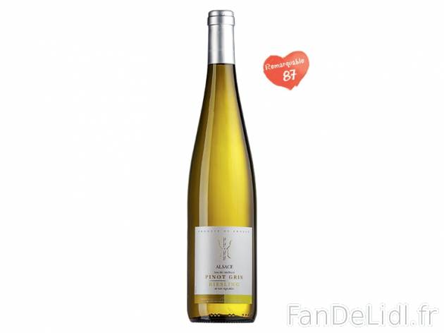 Alsace Pinot Gris et Riesling Tête-à-tête 2015 AOC , prezzo 6.99 &#8364; ...