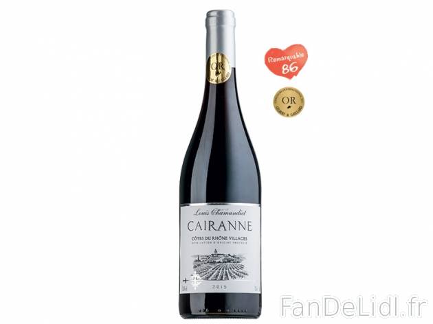 Côtes du Rhône Villages Cairanne Louis Chamandiet 2015 AOP , prezzo 4.29 &#8364; ...