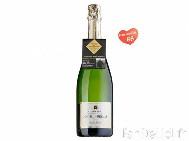 Champagne Brut Premier Cru Michel de Belvas Blanc de Blancs AOC , prezzo 16.99 &#8364; ...
