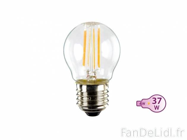 Ampoule LED à filament , prezzo 4.99 € per L&apos;unité au choix 
- Jusqu’à ...
