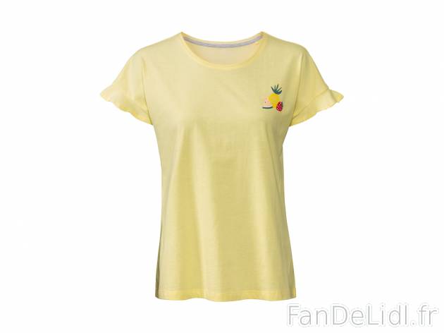 T-shirt de nuit femme , le prix 3.99 € 
- Du S au XL selon modèle.
- Ex. 98 ...