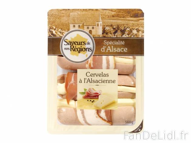 Cervelas à l’alsacienne1 , prezzo 3.99 € per 560 g