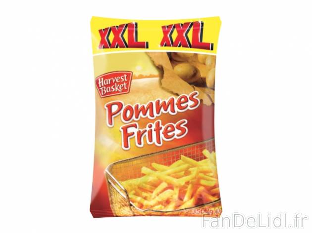 Pommes frites , prezzo 2.69 € per 3,5 kg, 1 kg = 0,77 € EUR. 
- Prix normal ...