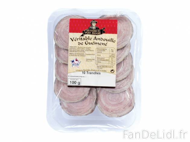 Véritable andouille de Guémené , prezzo 2.49 € per 100 g, 1 kg = 24,90 € ...