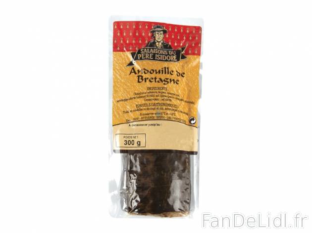 Andouille de Bretagne , prezzo 2.29 € per 300 g, 1 kg = 7,63 € EUR.