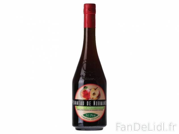 Pommeau de Normandie AOC , prezzo 6.39 € per 70 cl, 1 L = 9,13 € EUR. 
- Température ...