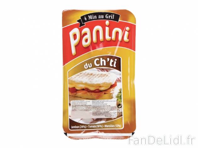 Panini du Ch&apos;ti au Maroilles , prezzo 1.99 € per 250 g, 1 kg = 7,96 € EUR.