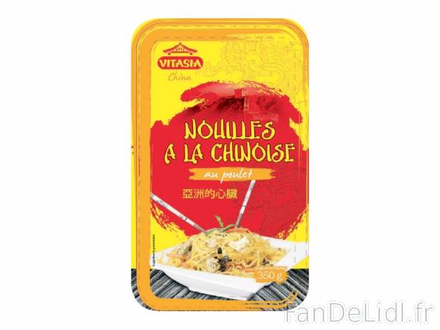 Nouilles , prezzo 2.29 € per 350 g au choix, 1 kg = 6,54 € EUR. 
- Au choix ...