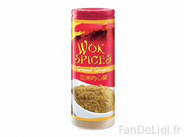 Epices pour wok , prezzo 0.79 € per 35/65 g au choix, 1 kg = 22,57 € EUR. 
- ...