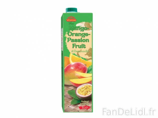Nectar mangue-orange-fruit de la passion , prezzo 0.99 € per La bouteille de 1 L