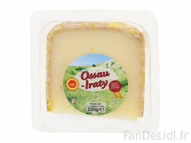 Ossau-Iraty AOP , prezzo 2.69 &#8364; per 220 g, 1 kg = 12,23 € EUR.