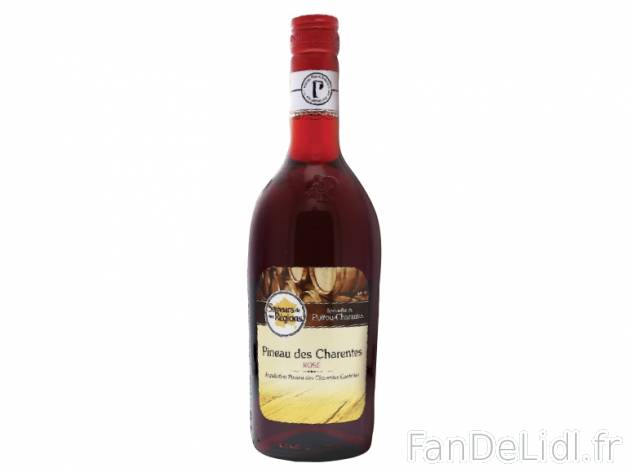 Pineau des Charentes AOC , prezzo 6.99 &#8364; per 75 cl au choix, 1 L = 9,32 ...