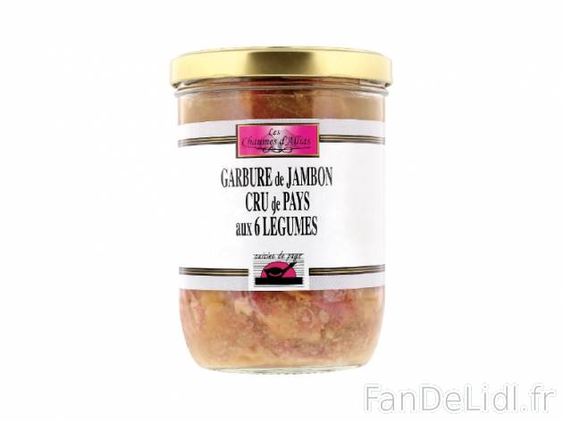 Garbure de jambon cru de pays aux 6 légumes , prezzo 3.49 &#8364; per 760 g, ...