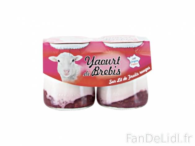 2 yaourts de brebis , prezzo 1.19 &#8364; per 250 g au choix, 1 kg = 4,76 € ...