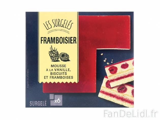 Framboisier , prezzo 4.69 € per 465 g, 1 kg = 10,09 € EUR. 
- Disponible toute ...