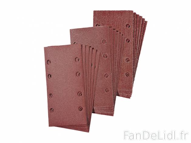 Set de feuilles abrasives , prezzo 1.69 € per Le set au choix 
- Changement facile ...