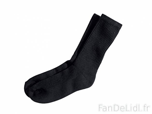 Chaussettes homme , prezzo 1.99 € per La paire au choix 
- Ex. : 84 % coton, ...