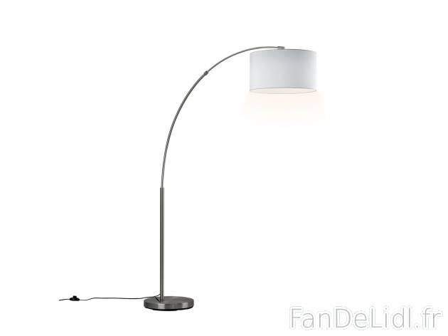 Lampadaire LED , le prix 49.99 € 
- Hauteur : env. 162 cm
- Pied et barre en ...