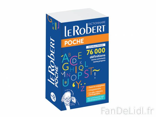 Dictionnaire Le Robert , le prix 7.99 &#8364;
