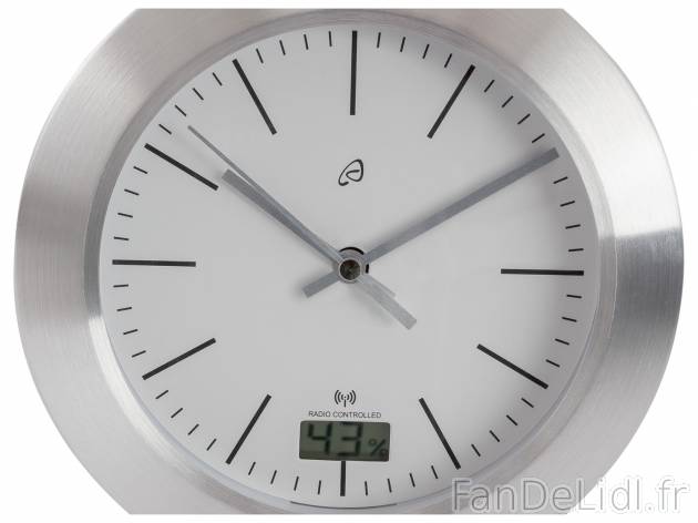 Horloge radioguidée pour salle de bains chez , le prix 7.99 € 
- Réglage automatique ...