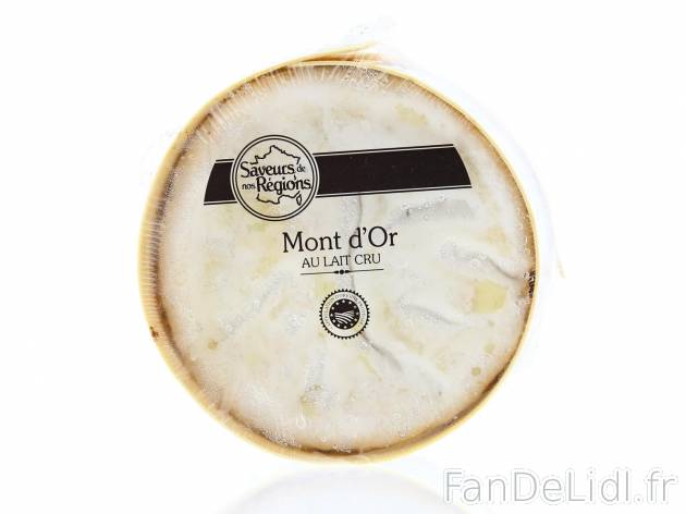 Mont D’Or au lait cru AOP1 , prezzo 5.49 € per Le fromage 
- Originaire du ...