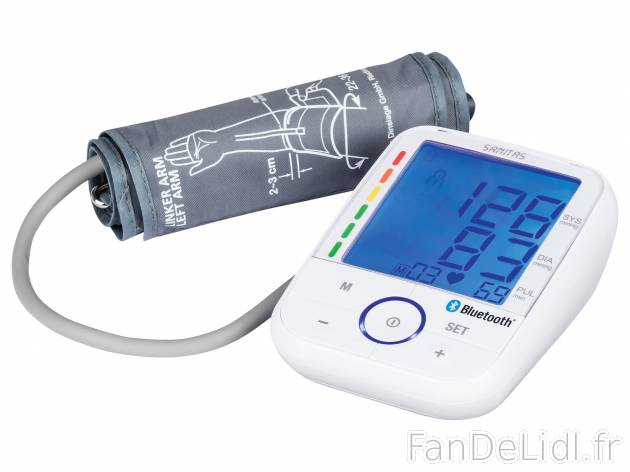 Tensiomètre à bras Bluetooth , le prix 24.99 € 
- Mesure automatique de la ...