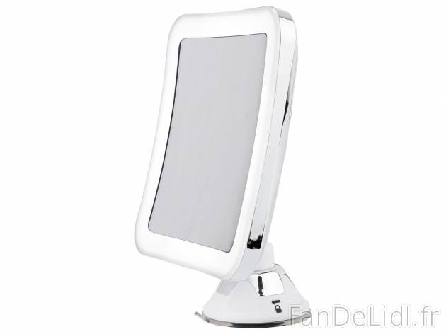 Miroir grossissant à LED , le prix 14.99 € 
- Bord avec éclairage LED
- Miroir ...
