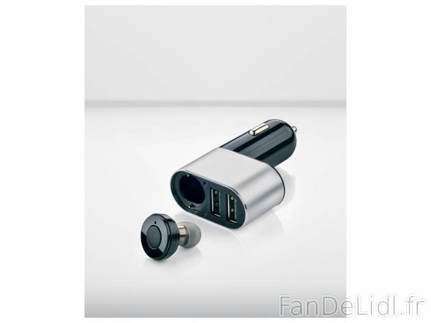 Kit mains-libres , le prix 14.99 € 
- Env. 35 mAh
- Portée Bluetooth® : max. ...