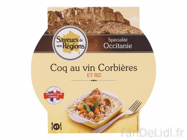 Plat préparé , prezzo 1.99 € per 300 g au choix 
- Au choix : cassoulet de ...